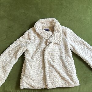 Patagonia Off-White Fleece Jacket